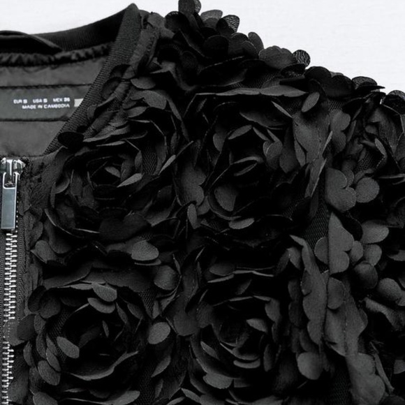 Zara STRUCTURED FABRIC JACKET - Picture 2 of 9